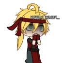 Стикер Gacha life