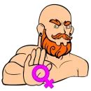 Стикер Гей знакомства