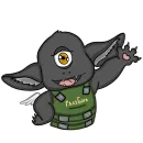 Стикер Глаз Бога - 2022.wtf