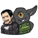 Стикер Глаз Бога - 2022.wtf