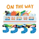 Стикер The Curious Adventure of the Salaryman