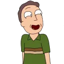 Стикер Rick and Morty