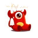 Стикер Монстрики