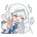 Стикер Призраки и черные кошки