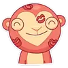 Стикер Monkey Gibby