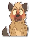 Стикер little Hyena