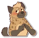 Стикер little Hyena
