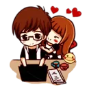 Стикер کاری از دنیای استیکر