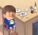 Стикер GIO and JAEHYUN MEME