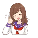 Стикер Girlstudent