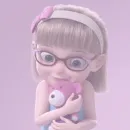 Стикер GIRL RIGGED