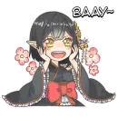 Стикер Госпожа тян