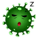 Стикер COVID-19