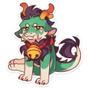 Стикер Грин без надписей