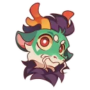 Стикер Грин без надписей