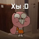 Стикер The Amazing World of Gumball