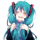 Стикер Hatsune Miku