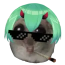 Стикер hamoonster