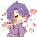 Стикер Веселый кун