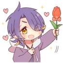 Стикер Веселый кун