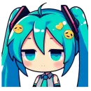 Стикер Hatsune Miku