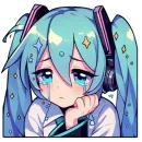 Стикер Hatsune Miku