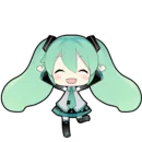 Стикер hatsunemikuline