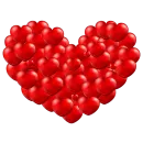 Стикер Heart ♥️ Flower