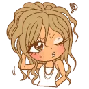 Стикер 2000s gyaru