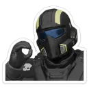 Стикер Helldivers
