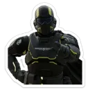 Стикер Helldivers