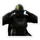 Стикер Helldivers