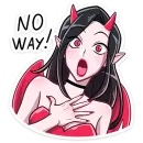 Стикер Адская парочка