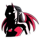 Стикер Адская парочка