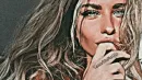 Стикер girl