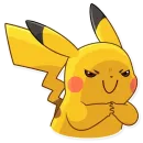 Стикер pikachu