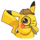 Стикер pikachu