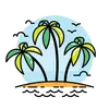 Стикер Vacation