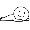 Стикер Хорошо лежу