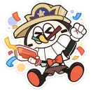 Стикер Honkai Star Rail HSR Тик Так Тик Так