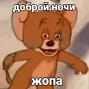 Стикер Спокойной ночи