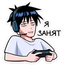 Стикер Икки