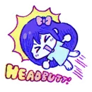 Стикер i love omori sm