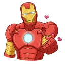 Стикер Железный Человек