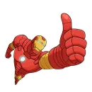 Стикер Железный Человек