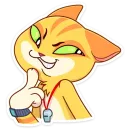 Стикер Котик Ирвин