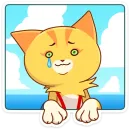 Стикер Котик Ирвин