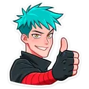 Стикер Ниндзя Изаму