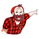 Стикер Джек Ламбер