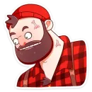 Стикер Джек Ламбер